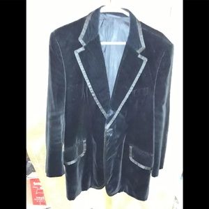 Mens Smoking Jacket ,Velvet